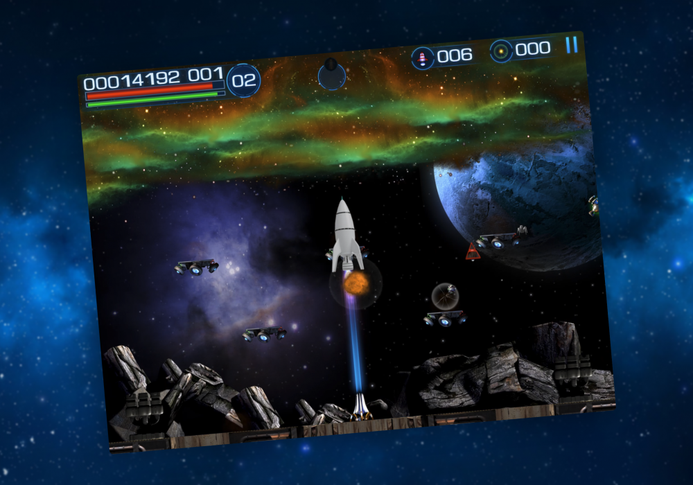 Jetman Galactic screen shots.